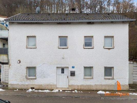 Eingangsbereich des Einfamilienhauses