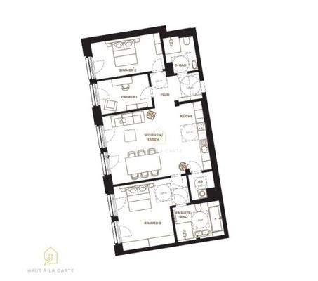 Grundriss - Wohnung 29