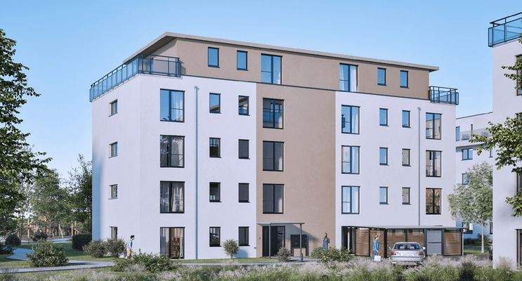 Neubau mit modernem Wohnkomfort – Außenansicht