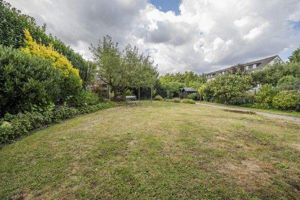 Garten so weit das Auge reicht