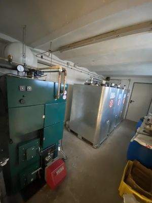 Heizraum und Öllager, EG