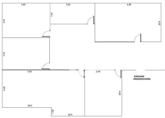 Erdgeschoss mit ca. 229 m² 