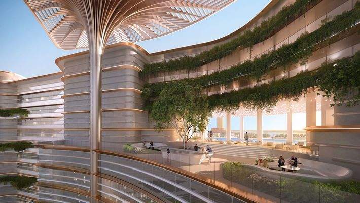 SKY GARDEN VIEW TO SEA