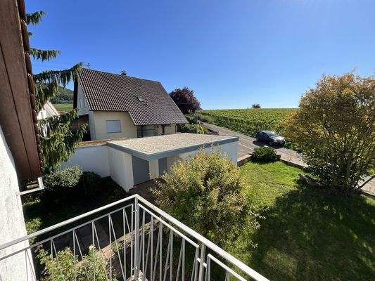 Blick vom Balkon nach Süden