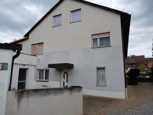 Seitenansicht mit 2. Eingangstür