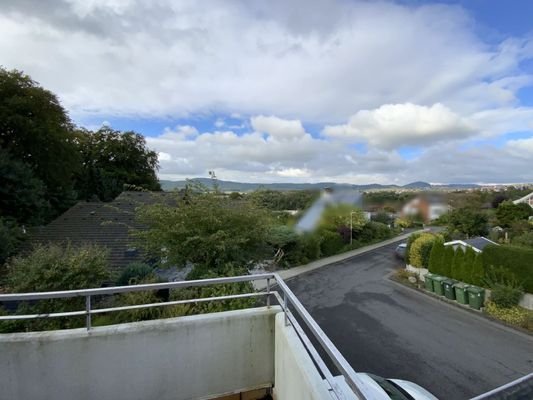 Fernblick vom Balkon