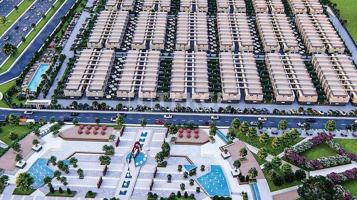 Villas with Private Gardens in a Complex in Ankara İncek