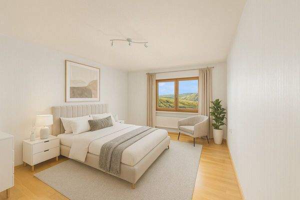 Beispielbild Schlafzimmer möbliert - EG