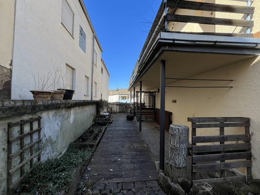 Terrasse Wohnung 1 Hinterhaus 