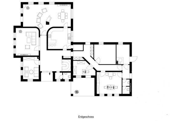 Erdgeschoss / Seitenrakt / Einliegerwohnung