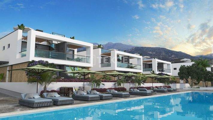 Properties with Sea and Mountain Views in North Cyprus Tatlısu