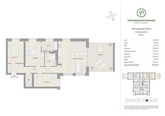 Grundriss Haus 7 - H07.02.03