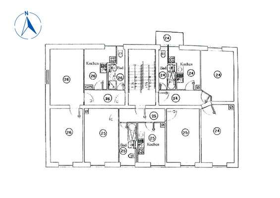 Etagenplan 3. Obergeschoss
