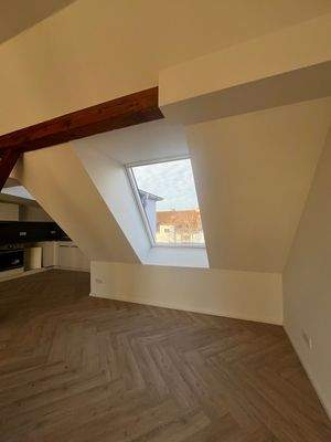 Dachgeschoss mit Dachfenster