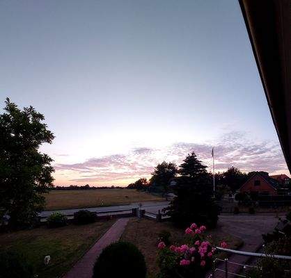 Ausblick vom Hauseingang