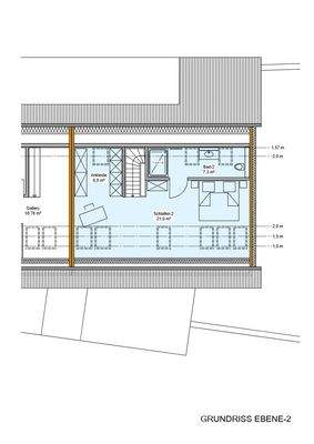 Grundriss Ebene 2