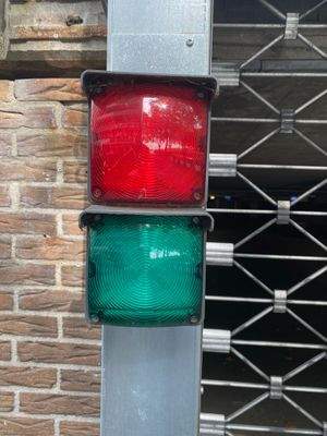 Das Ampelsignal.