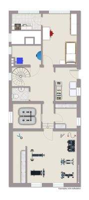 Grundriss Gartengeschoss