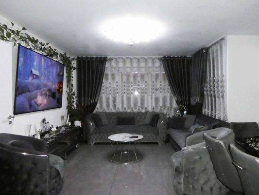 Blick zum Wohnbereich