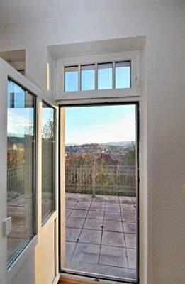 Terrassenausgang Wohnzimmer