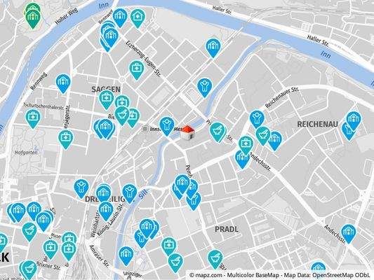 Geolyzer Kartenausschnitt