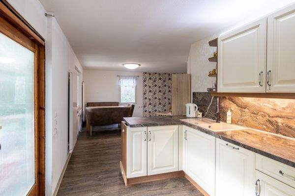 Küche zum Wohnzimmer