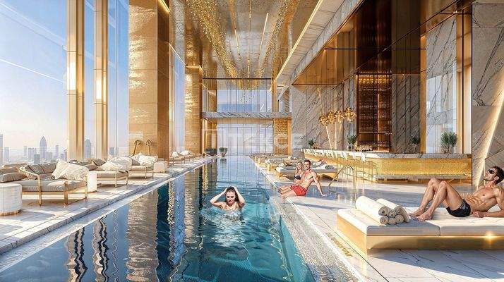 Furnished Apartments with Private Pools in Jumeirah Lake Towers