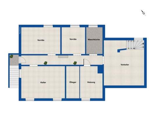 Grundriss Kellergeschoss