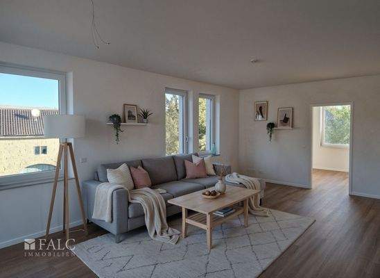 Wohnzimmer home staging- (KI generiert)