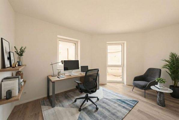 Einrichtungsbeispiel Büro