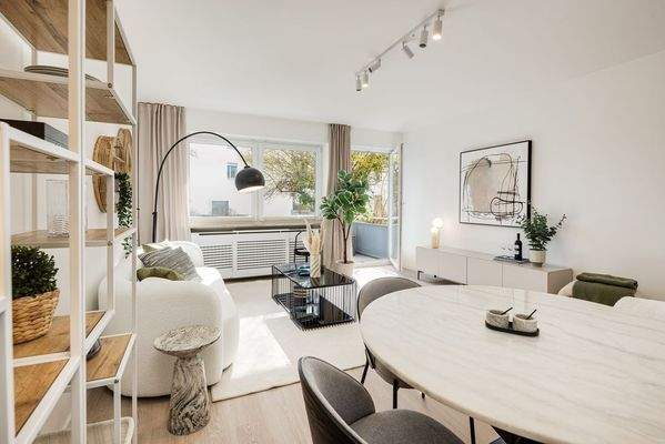 Traumwohnung Starnberg - Wohnzimmer 