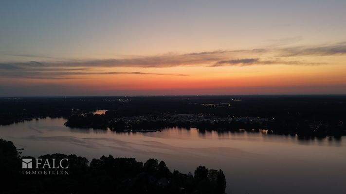 Sonnenuntergang in Senzig