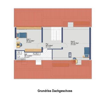 Grundriss Dachgeschoss