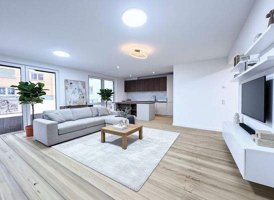 Wohn- Essbereich Visualisierung