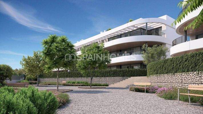 Newly-Built Apartments in a Complex in Estepona Costa del Sol