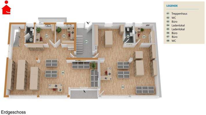 Grundrissvisualisierung