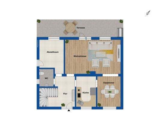 Grundriss Erdgeschoss