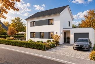 Hausansicht Hauseingang