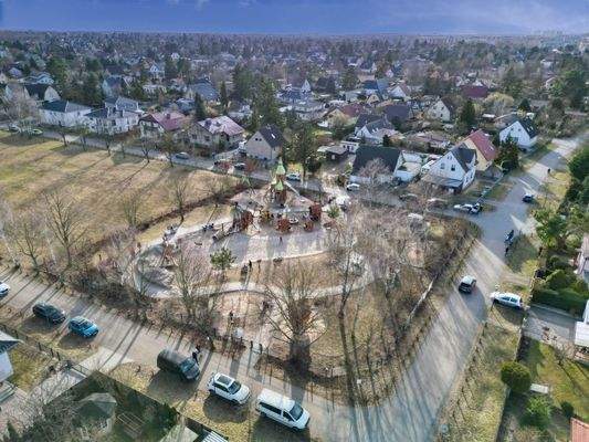 Traumspielplatz unweit entfernt