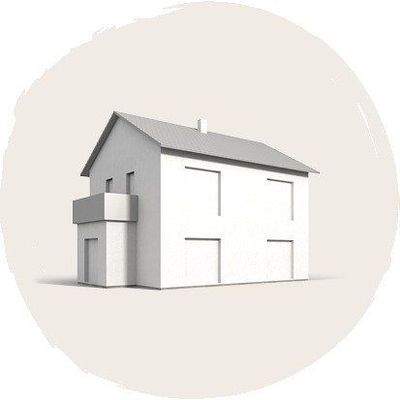 Variante mit 2 Vollgeschossen