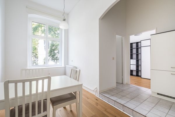 Sichtachse zum Schlafzimmer