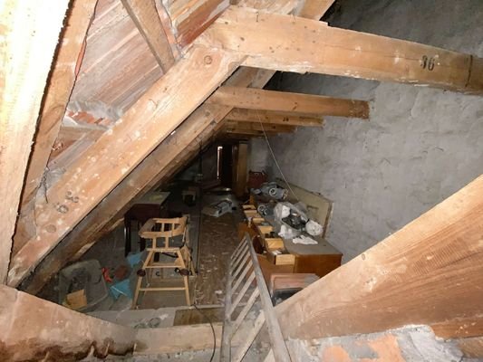 Dachgeschoss nicht ausgebaut