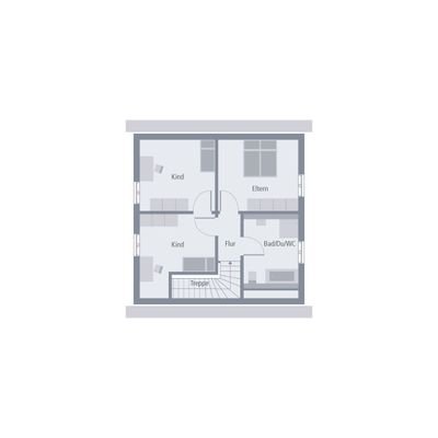 Grundriss Dachgeschoss