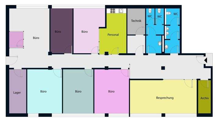 Bamberger Straße 7, EG Büro 1