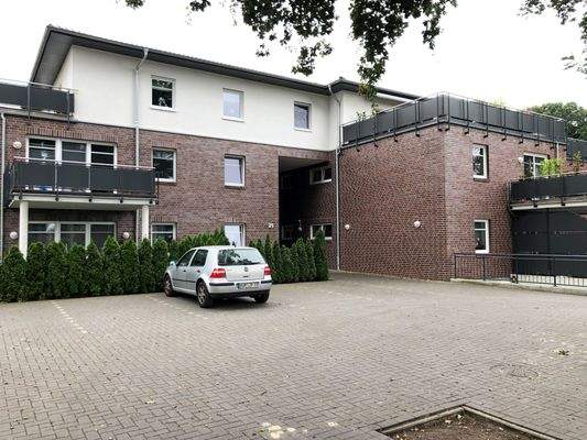 Modernes Wohngebäude außen