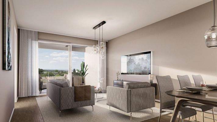 Visualisierung Wohnzimmer