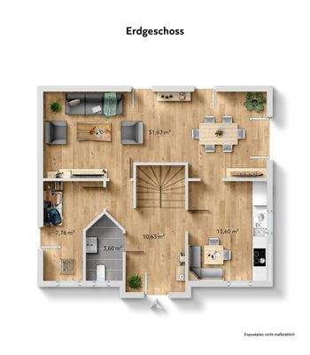 Grundriss Erdgeschoss