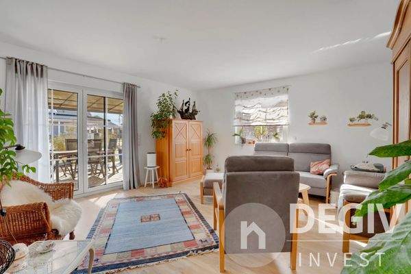 Wohnzimmer mit Blick