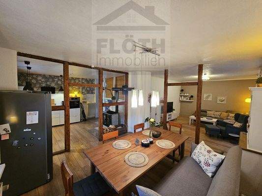 EG - Wohn-Essbereich und Küche