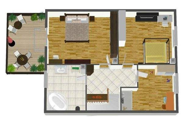 Grundriss Obergeschoss